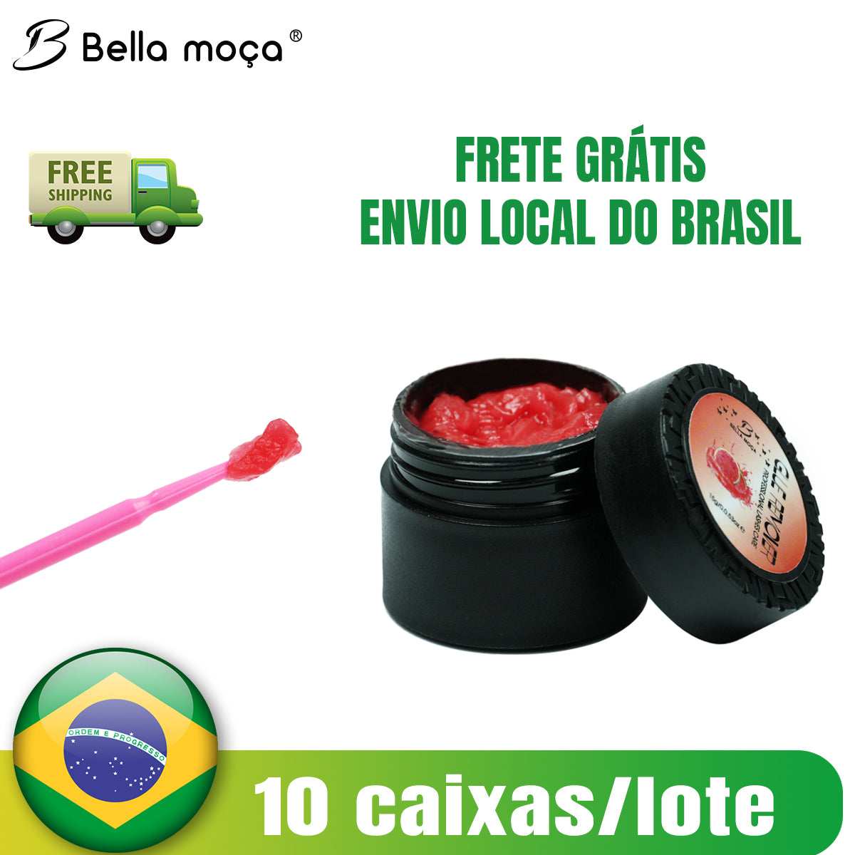 Bella Moça - Removedor em Creme para Extensão de Cílios 15g