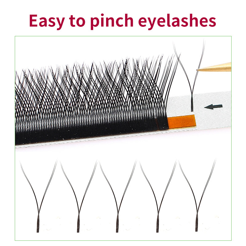 Maria Sasha YY Eyelash Extensions Volume M Curl 0.07 Thickness Y Lashes (10PCS)