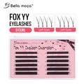 Bella Moça - Cílios Fox Eye YY Volume Brasileiro 12 Linhas 0.07mm