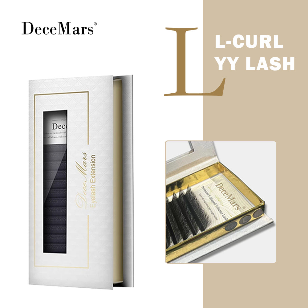 DeceMars L-curl M Curl YY Eyelash Extension 12 Lines