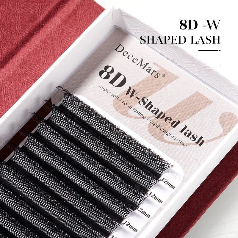 DeceMars Duplo 4D W-Shaped Eyelashes Extension