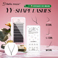 Bella Moça - Cílios YY Volume Brasileiro 12 Linhas 0.07mm