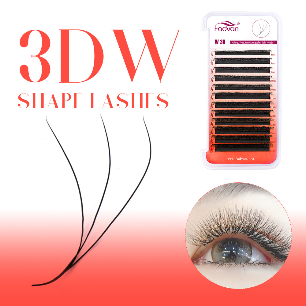 Fadvan 3DW Shape Eyelash Extensions