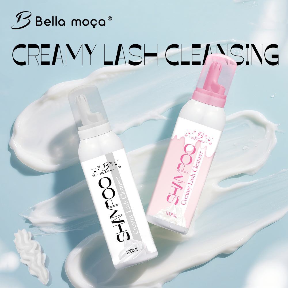 Bella Moça - Mousse Limpador de Cílios e Extensão (Lash Shampoo)
