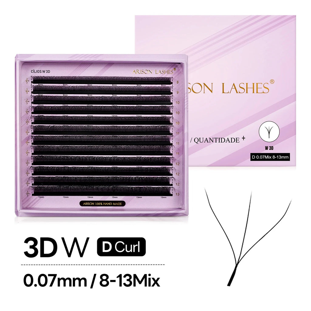Arison W3D Lashes Plus-Capacity (10Pcs)