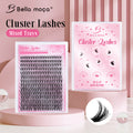 Bella Moça - Cílios Tufos Cluster para DIY Extensão Caseira 280 Clusters