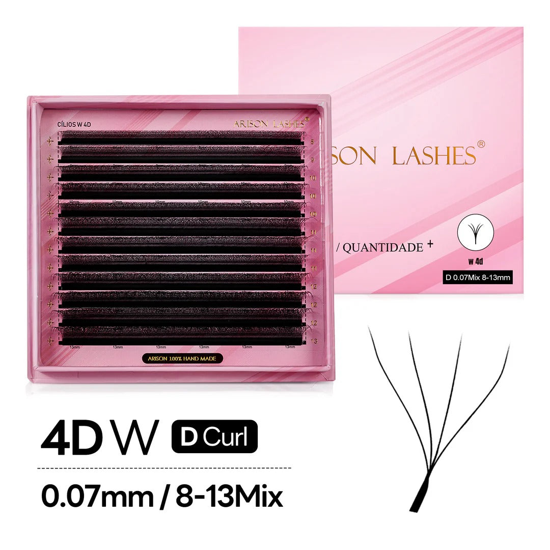 Arison W4D Lashes Plus-Capacity (10Pcs)