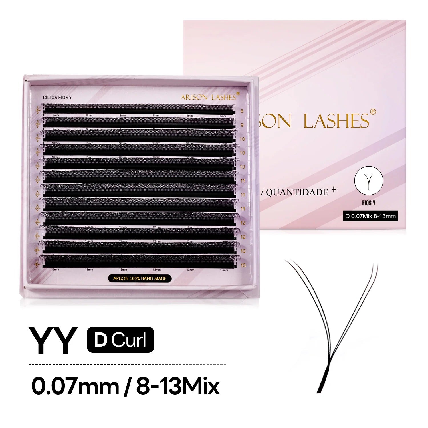 Arison YY Lashes Plus-Capacity (10Pcs)