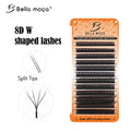 Bella Moça - Cílios Double 4DW Volume Egípcio Duplo 12 Linhas 0.07mm