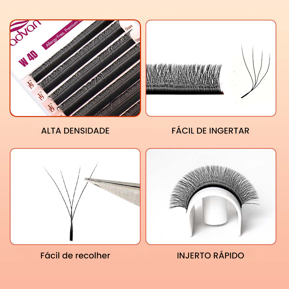 Fadvan 4DW Shape Eyelash Extensions