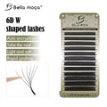 Bella Moça - Cílios 6DW Volume Egípcio 12 Linhas 0.07mm