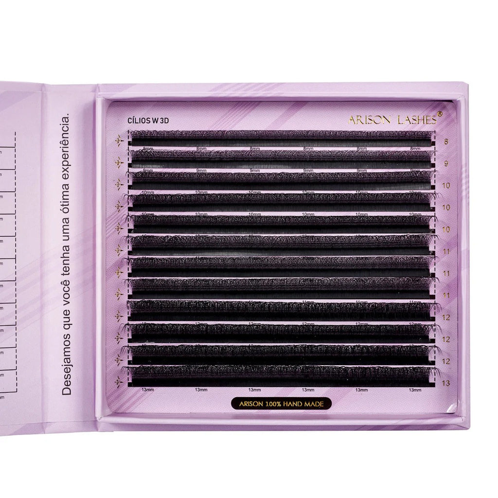 Arison W3D Lashes Plus-Capacity (10Pcs)