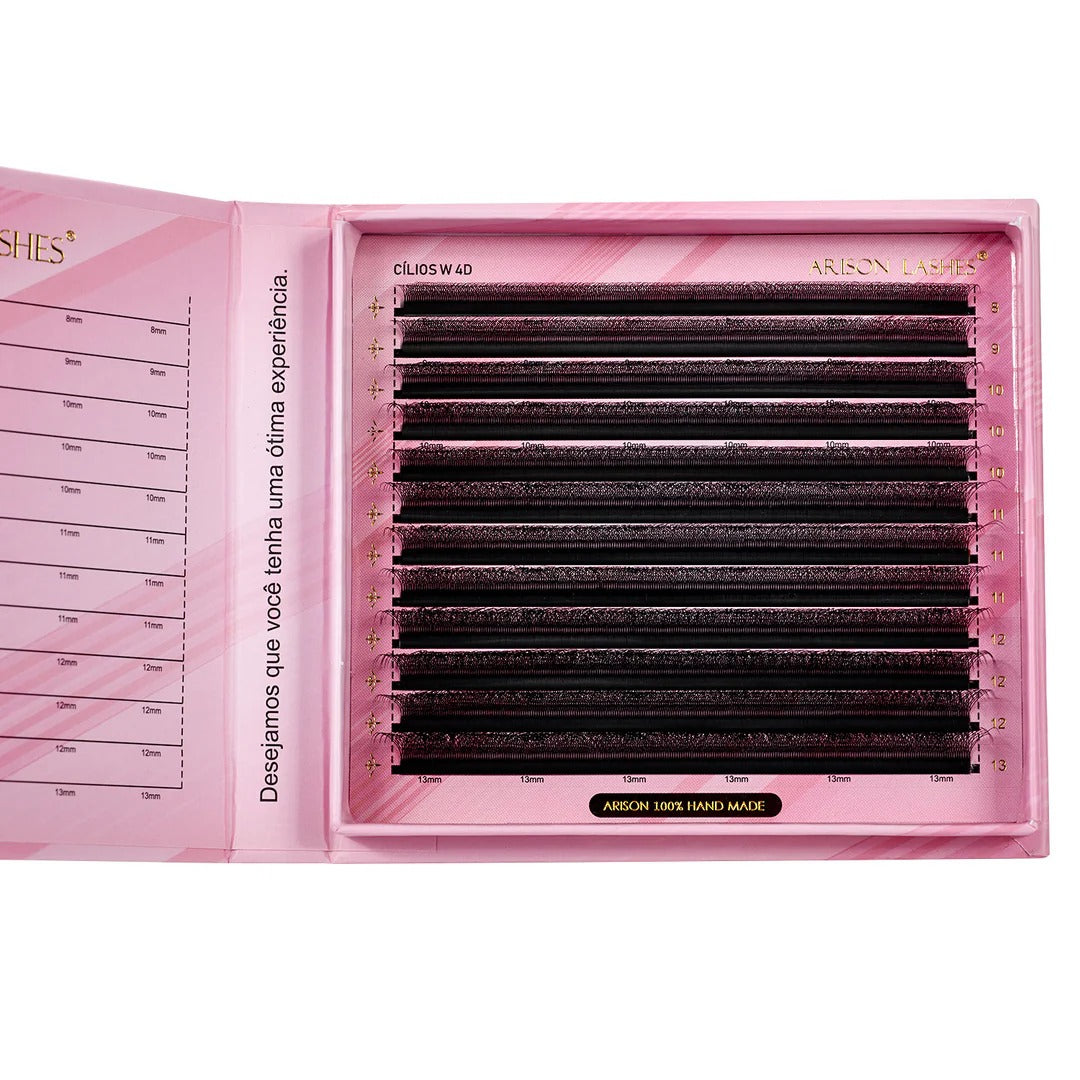 Arison W4D Lashes Plus-Capacity (10Pcs)