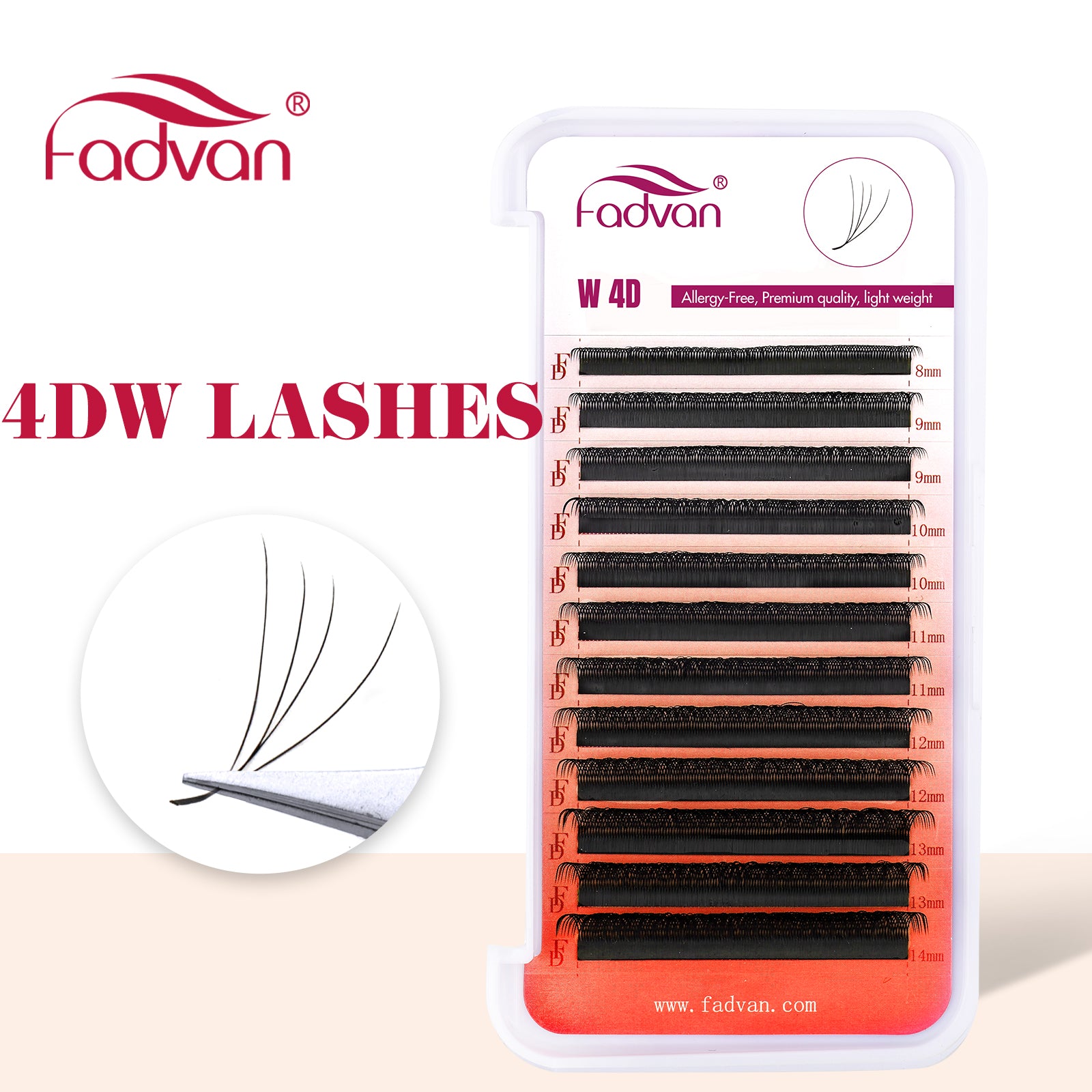 Fadvan 4DW Shape Eyelash Extensions