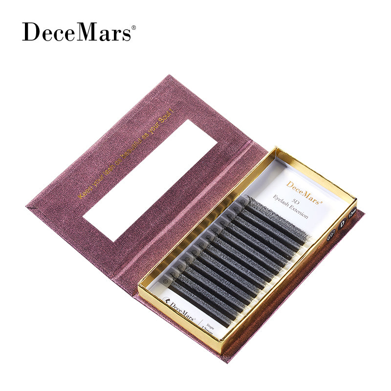 DeceMars 5D W-Shaped Eyelashes Extensions (10PCS)