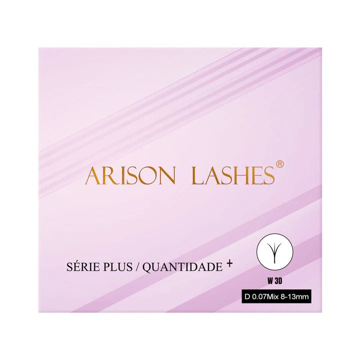 Arison W3D Lashes Plus-Capacity (10Pcs)