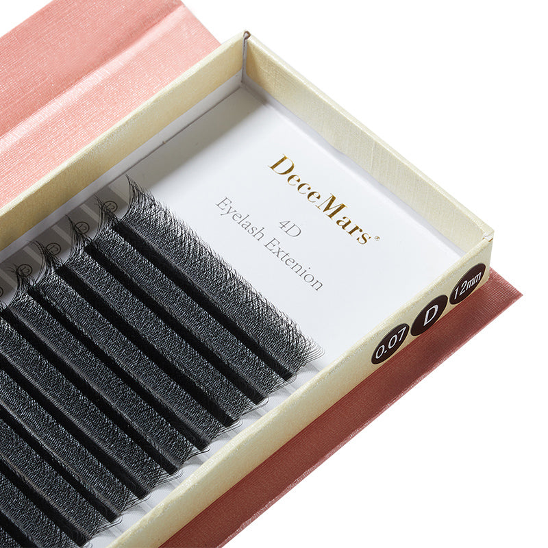 DeceMars 4D W-Shaped Eyelashes Extensions (10PCS)