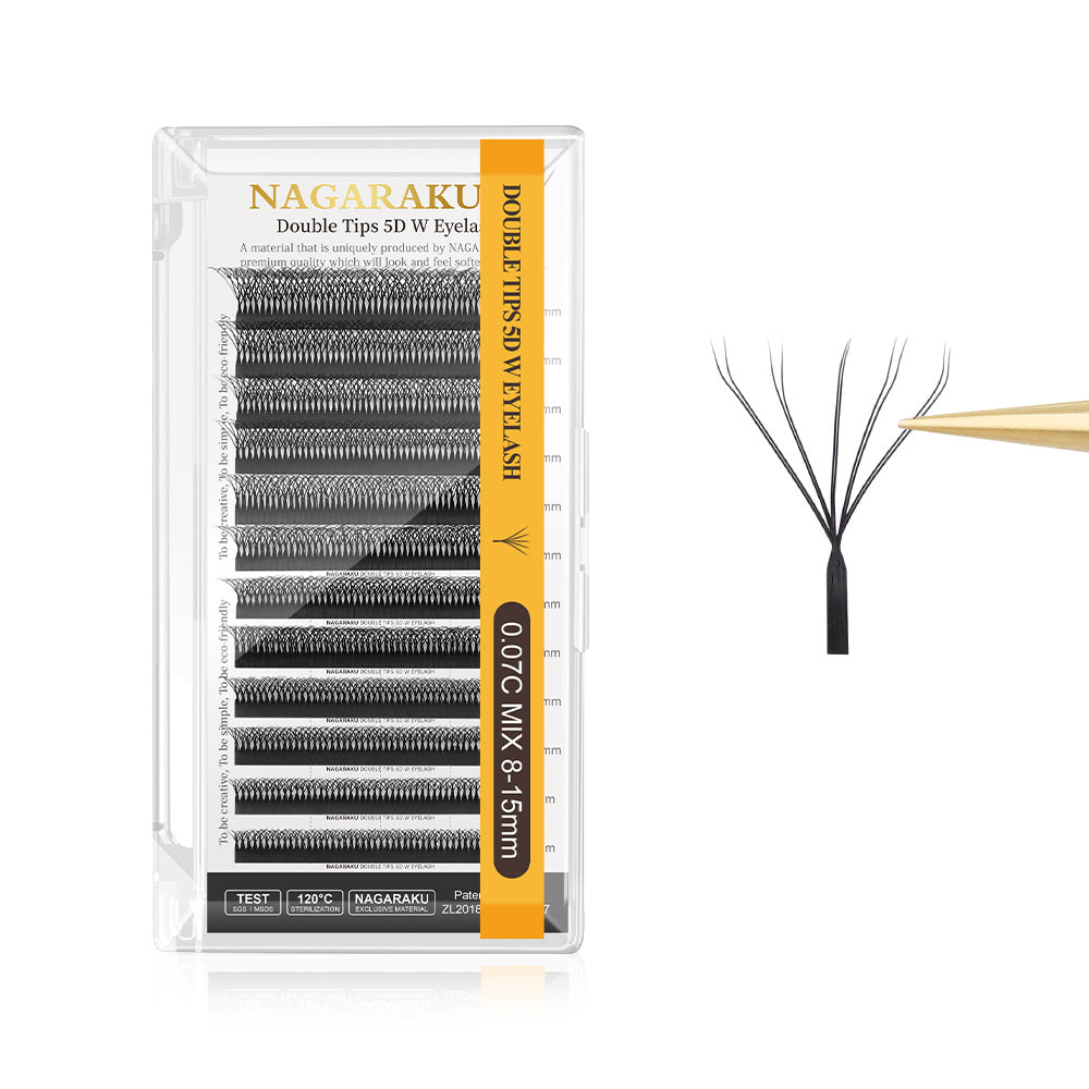 NAGARAKU Duplo 5DW Shape Hand Woven  Eyelashes Extension