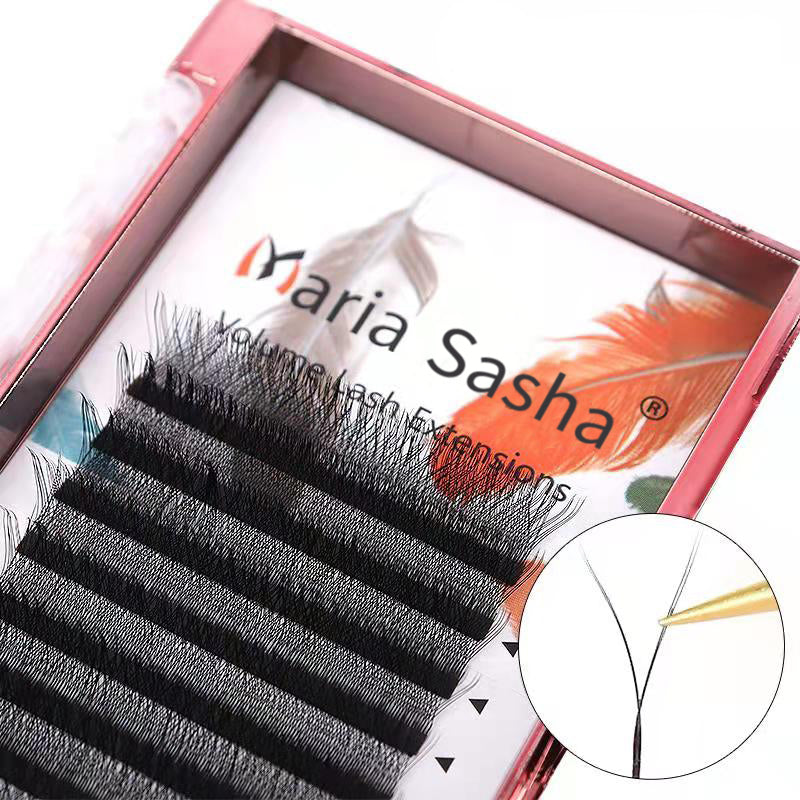 Maria Sasha YY Eyelash Extensions Volume M Curl 0.07 Thickness Y Lashes