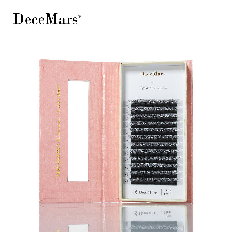 DeceMars 4D W-Shaped Eyelashes Extensions (10PCS)