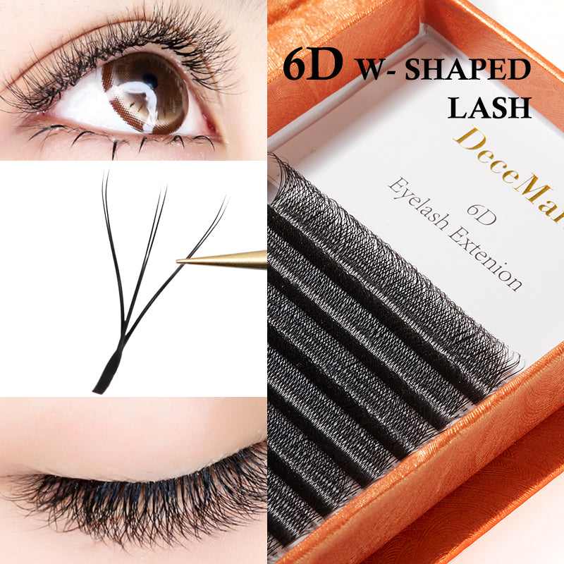 DeceMars Duplo 3D W-Shaped Eyelashes Extensions