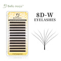 Bella Moça - Cílios 8DW Mega Volume Egípcio 12 Linhas 0.07mm