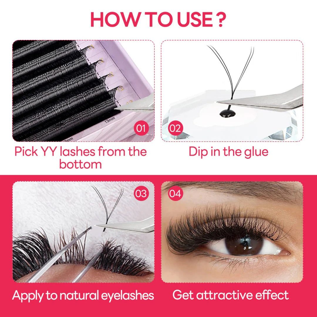 Arison YY Lashes Plus-Capacity (10Pcs)
